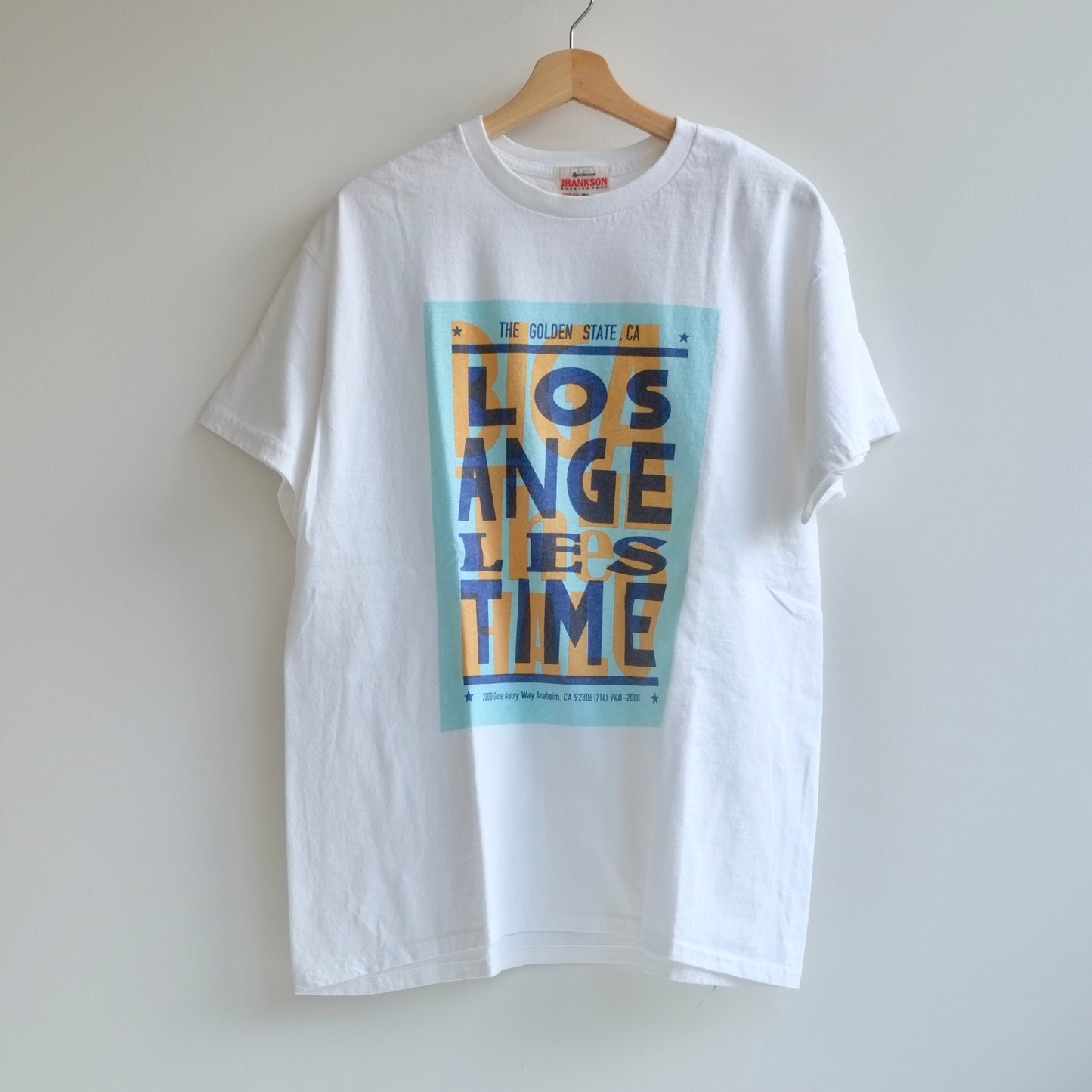 "LOS ANGELS TIME" Short Sleeve tee JHANKSON ジャンクソン