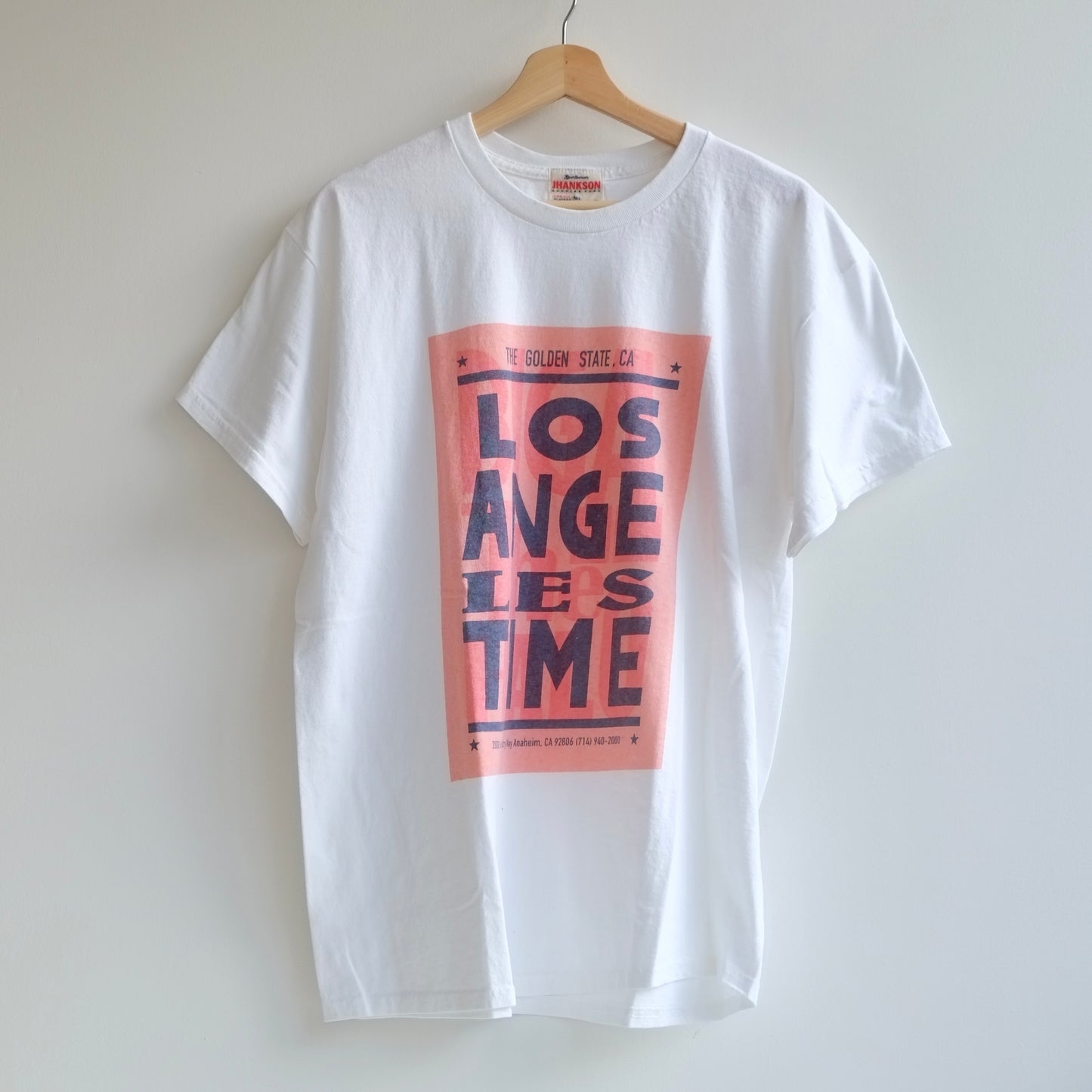 "LOS ANGELS TIME" Short Sleeve tee JHANKSON ジャンクソン