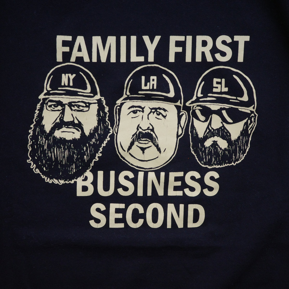 JHANKSON ジャンクソン  " FAMILY FIRST BUSSINESS SECOND " sweat  裏毛 スウェット