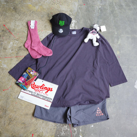 WALLA WALLA SPORTS 3/4 sleeve baseball tee　ワラワラスポーツ
