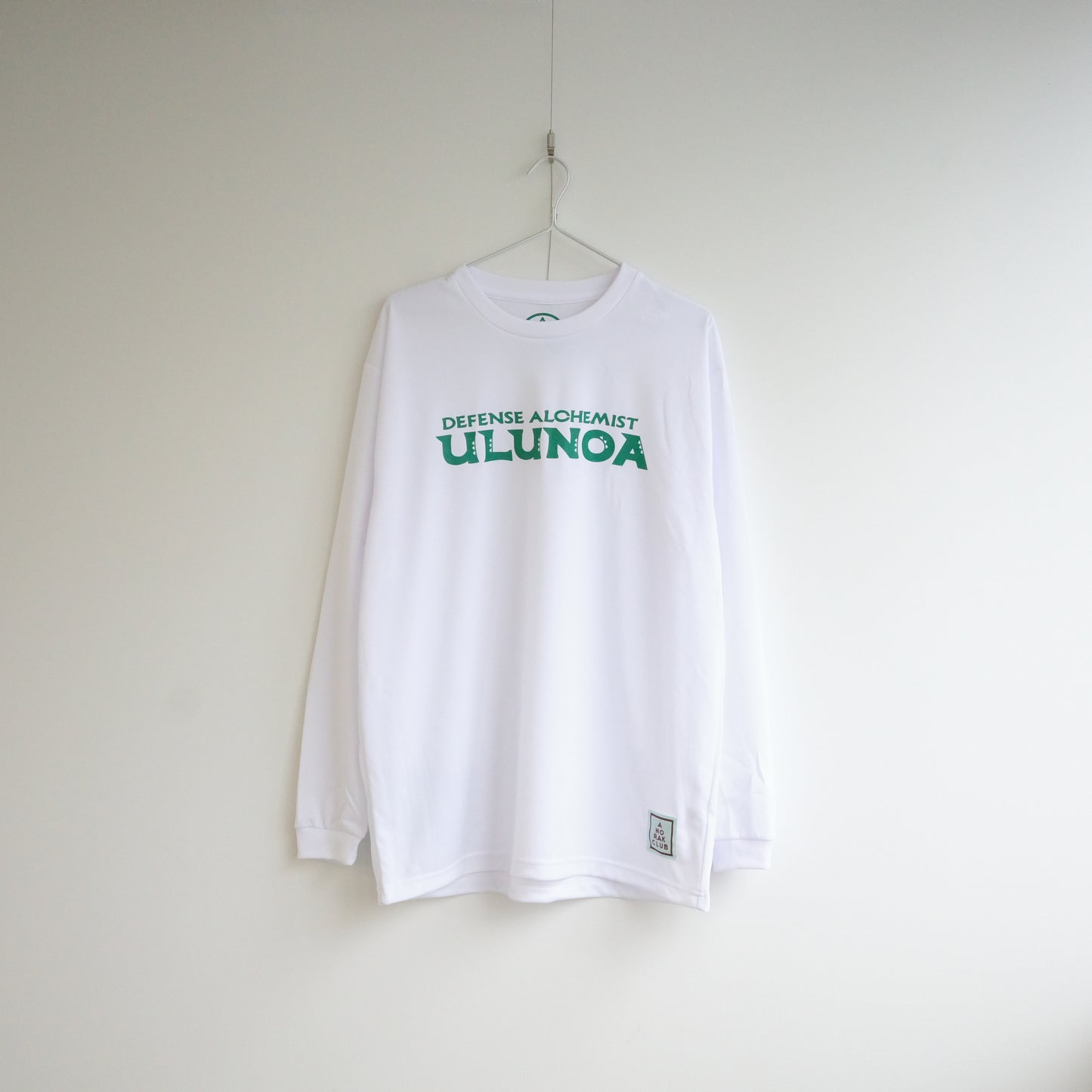【予約販売】【８月下旬納品】ULUNOA ウルノア "Defense Alchemist" 長袖 dry  L/S tee ULUNOA BASE 武拓人   ANORAK CLUB アノラッククラブ