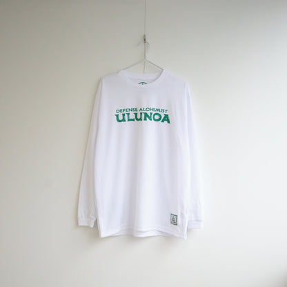 【予約販売】【８月下旬納品】ULUNOA ウルノア "Defense Alchemist" 長袖 dry  L/S tee ULUNOA BASE 武拓人   ANORAK CLUB アノラッククラブ
