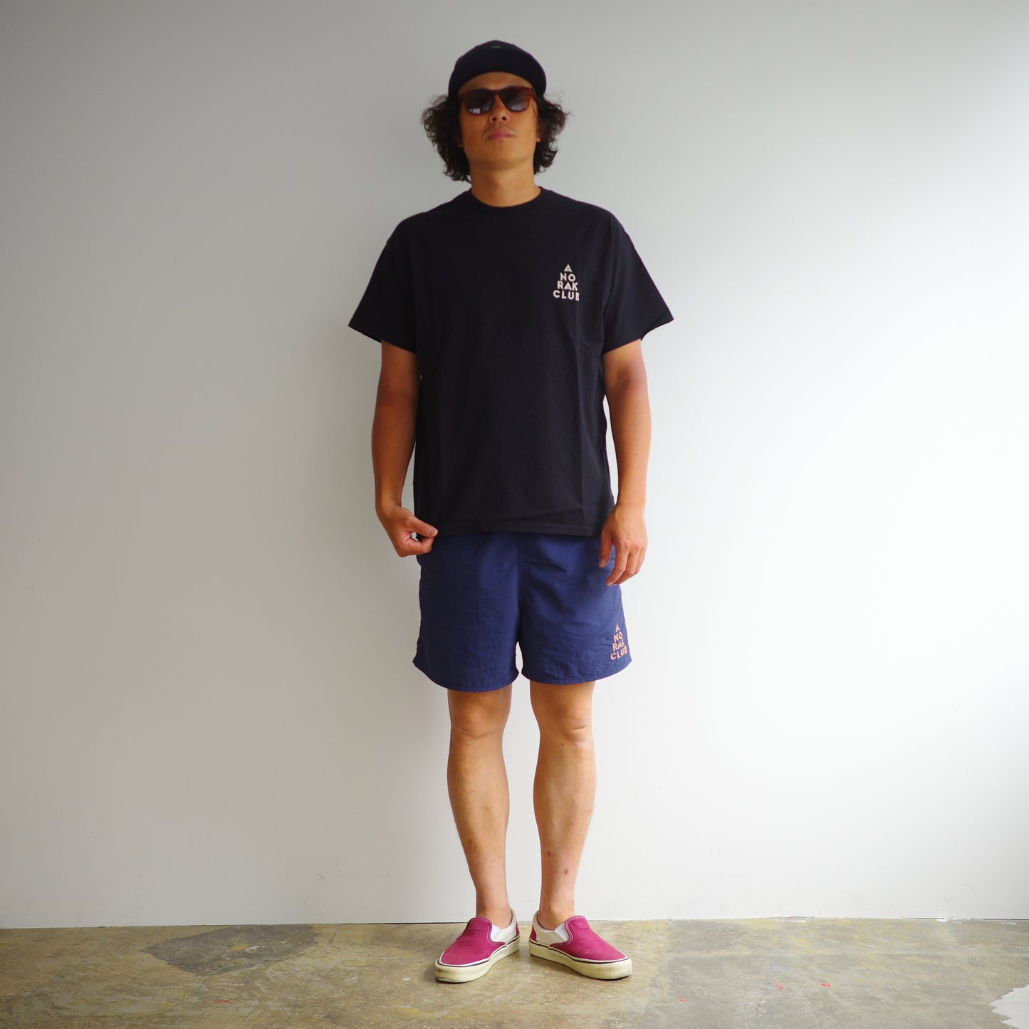 "ANORAKCLUB" Anorak Club raglan tee short sleeve raglan