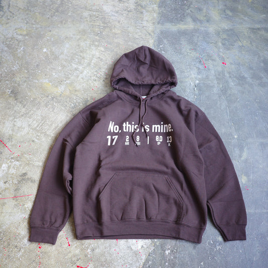 JHANKSON ジャンクソン " No, this is mine. " hoody sweat  裏起毛 フーディー スウェット