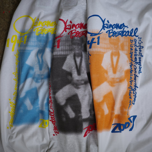 "SAI (栽弘義)" tee 半袖＆長袖　OKINAWA BASEBALL  ANORAK CLUB アノラッククラブ　