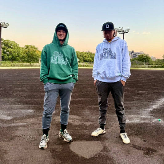 2025 "ULUNOA"  10.0 Oz 裏毛 hoodie sweat  スウェット ULUNOA BASE × ANORAKCLUB 武拓人