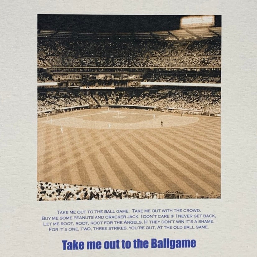 "take me out to the ballgame" photo longsleeve tee Tshirts  JHANKSON ジャンクソン