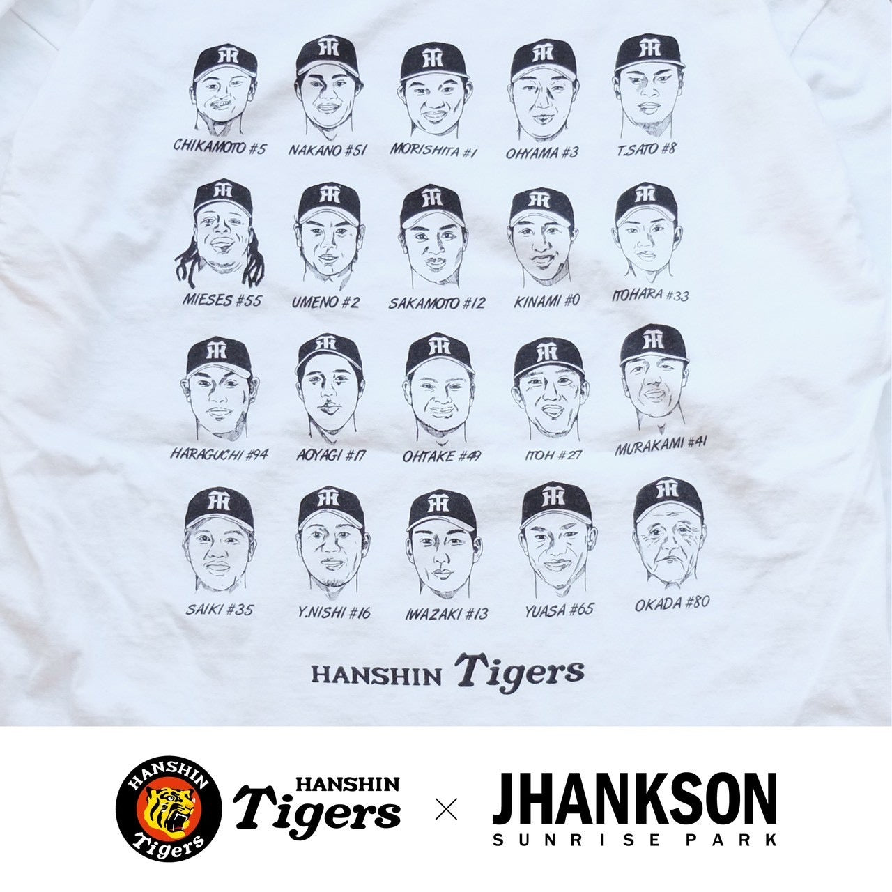 HANSHIN TIGERS （公認）x JHANKSON sweat 阪神 タイガース 優勝