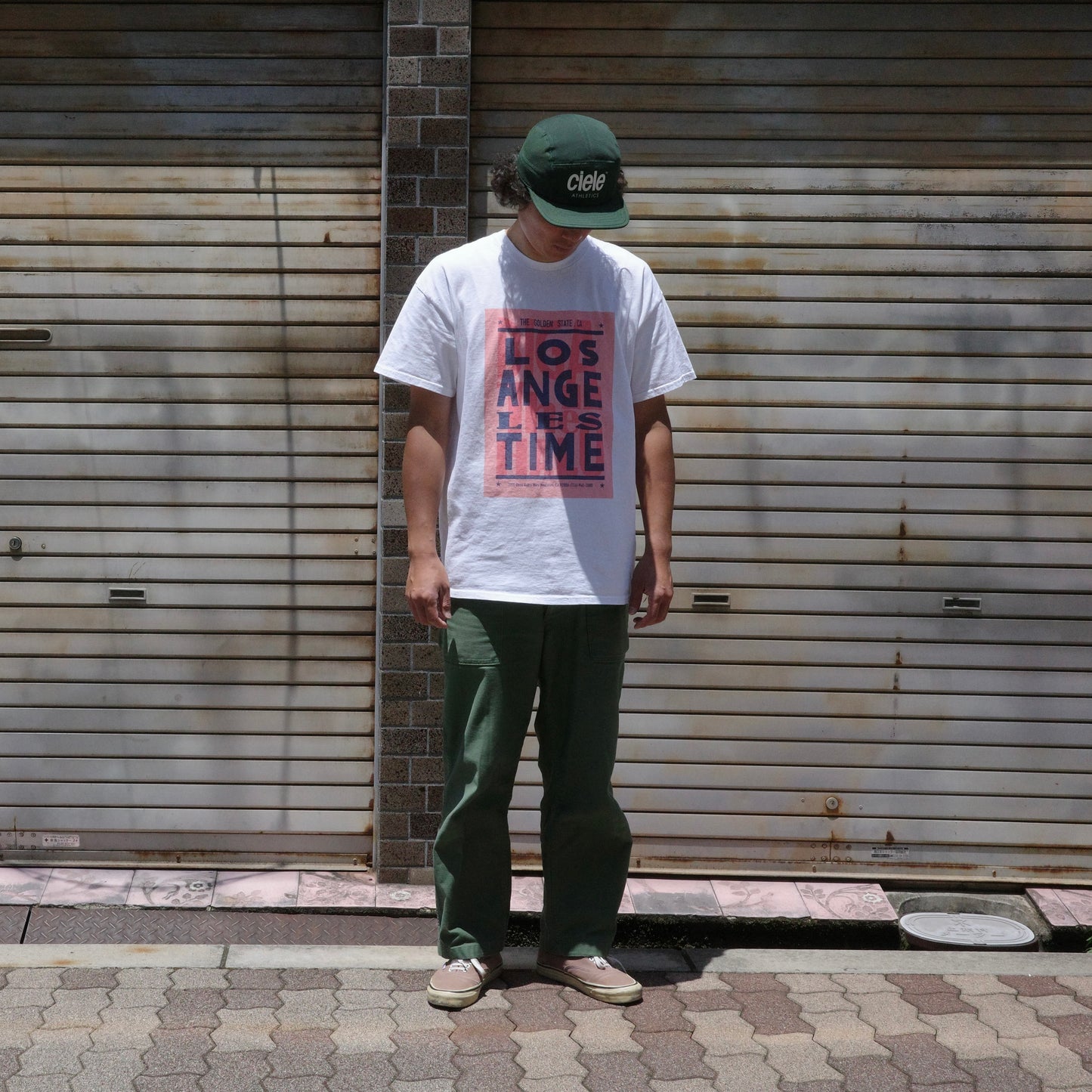 "LOS ANGELS TIME" Short Sleeve tee JHANKSON ジャンクソン