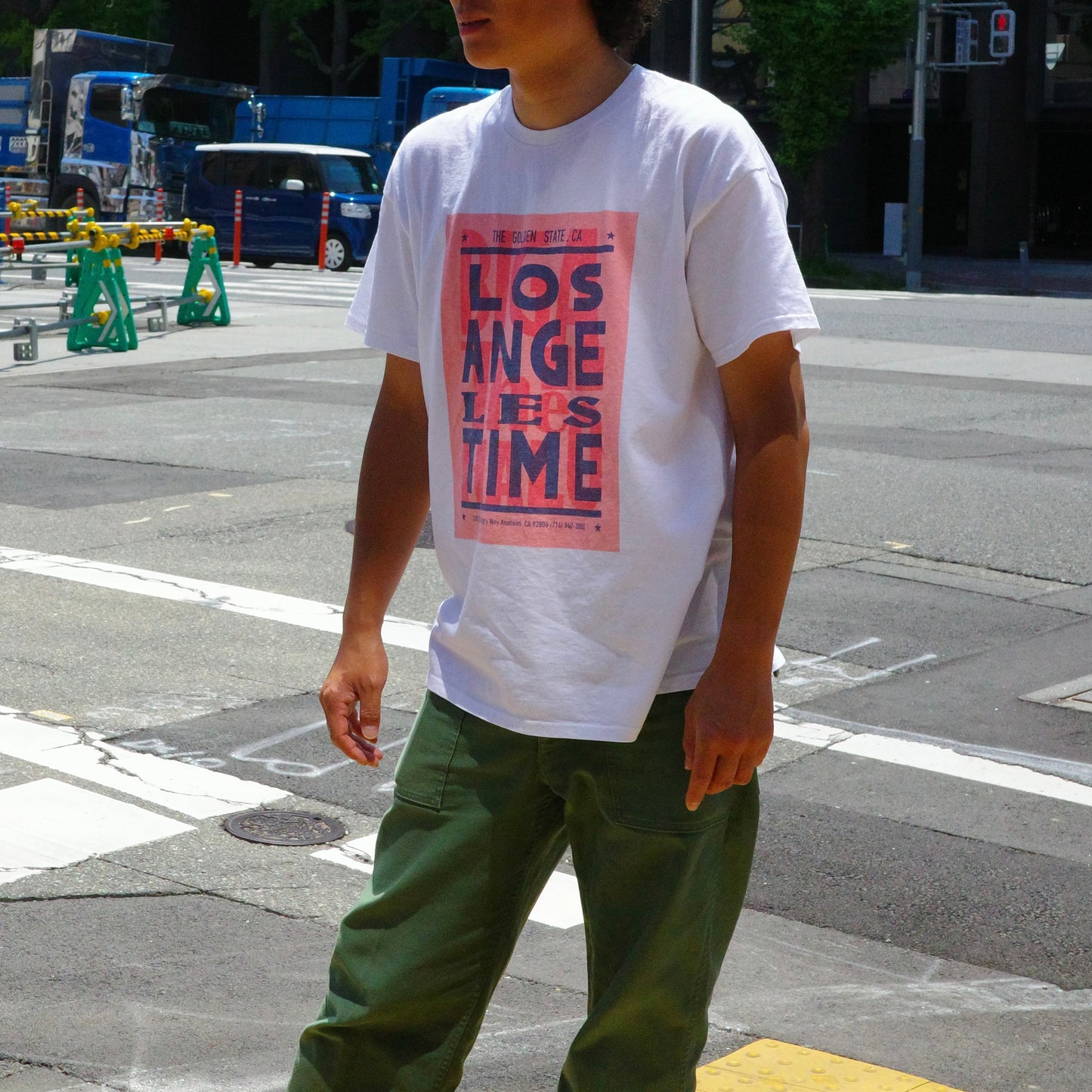 "LOS ANGELS TIME" Short Sleeve tee JHANKSON ジャンクソン