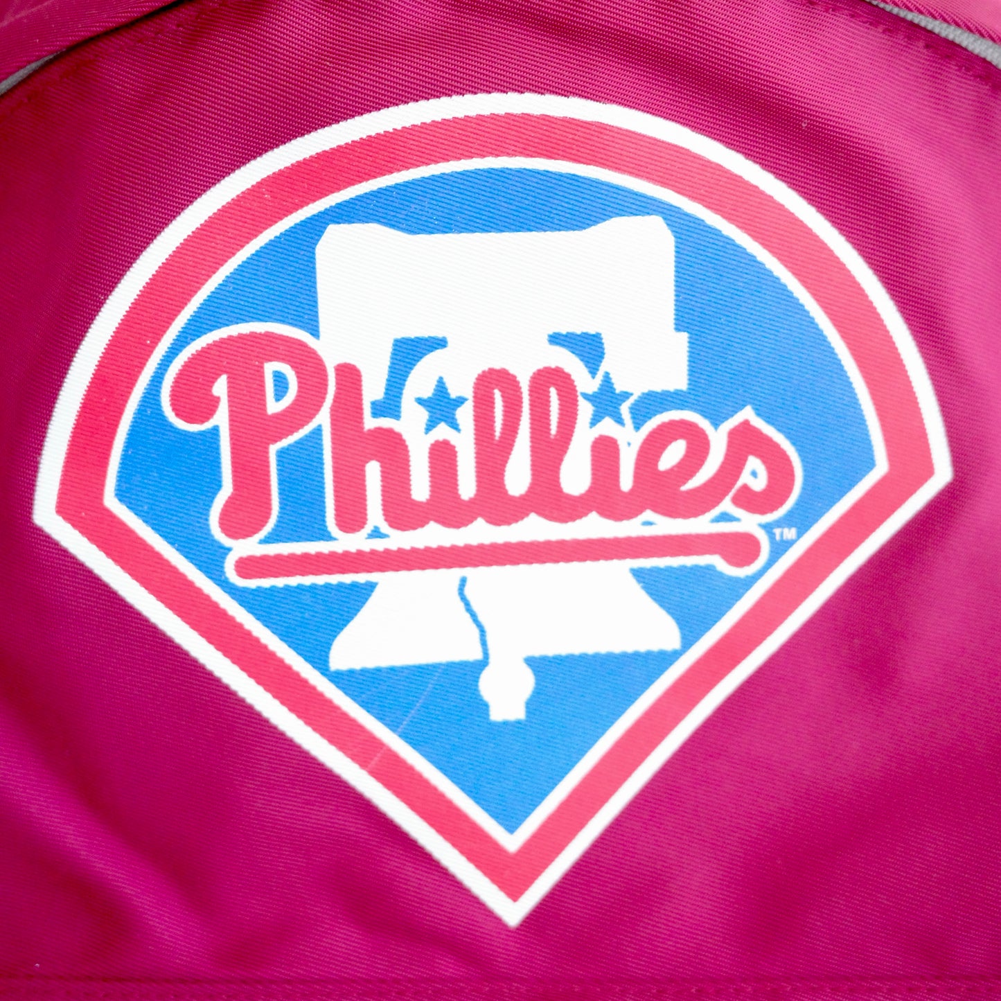 【used】 " phillies " back pack  フィリーズ mlb