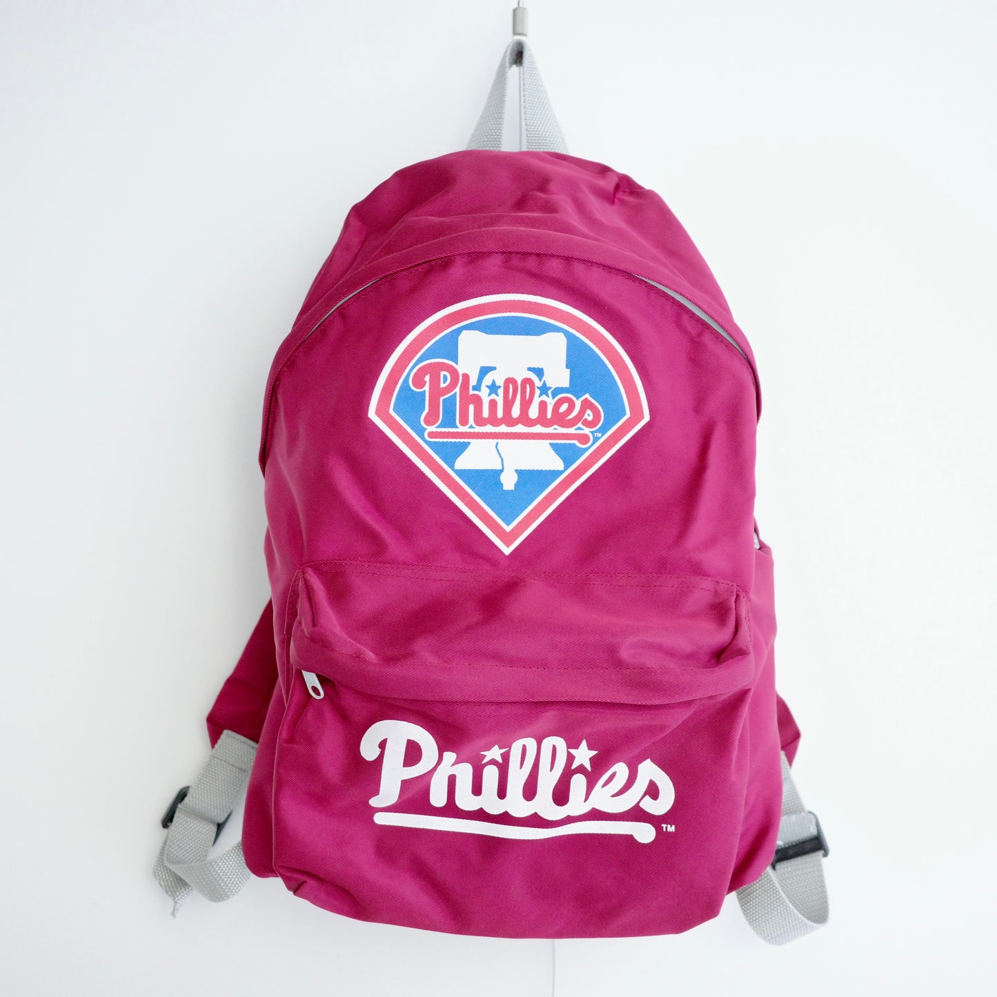 【used】 " phillies " back pack  フィリーズ mlb