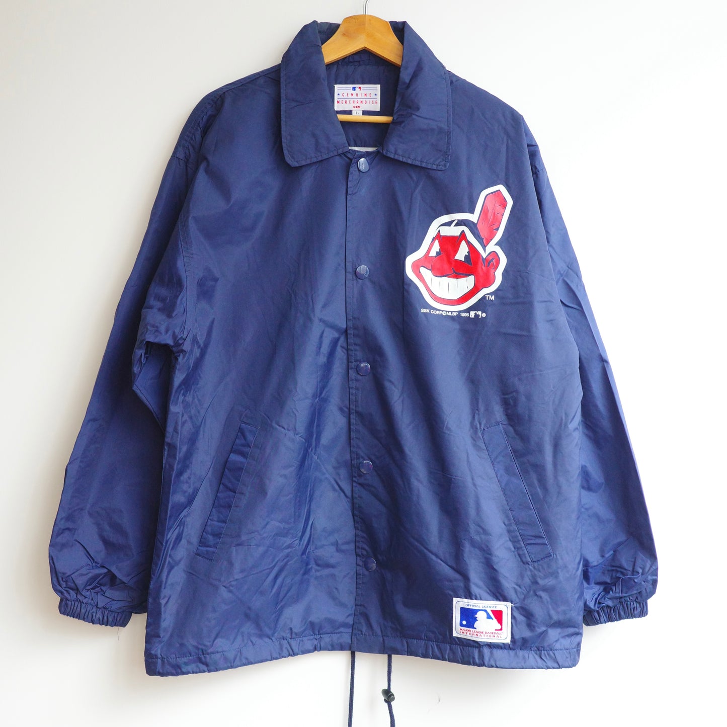 【used】 creaveland indians coach jacket SSK製