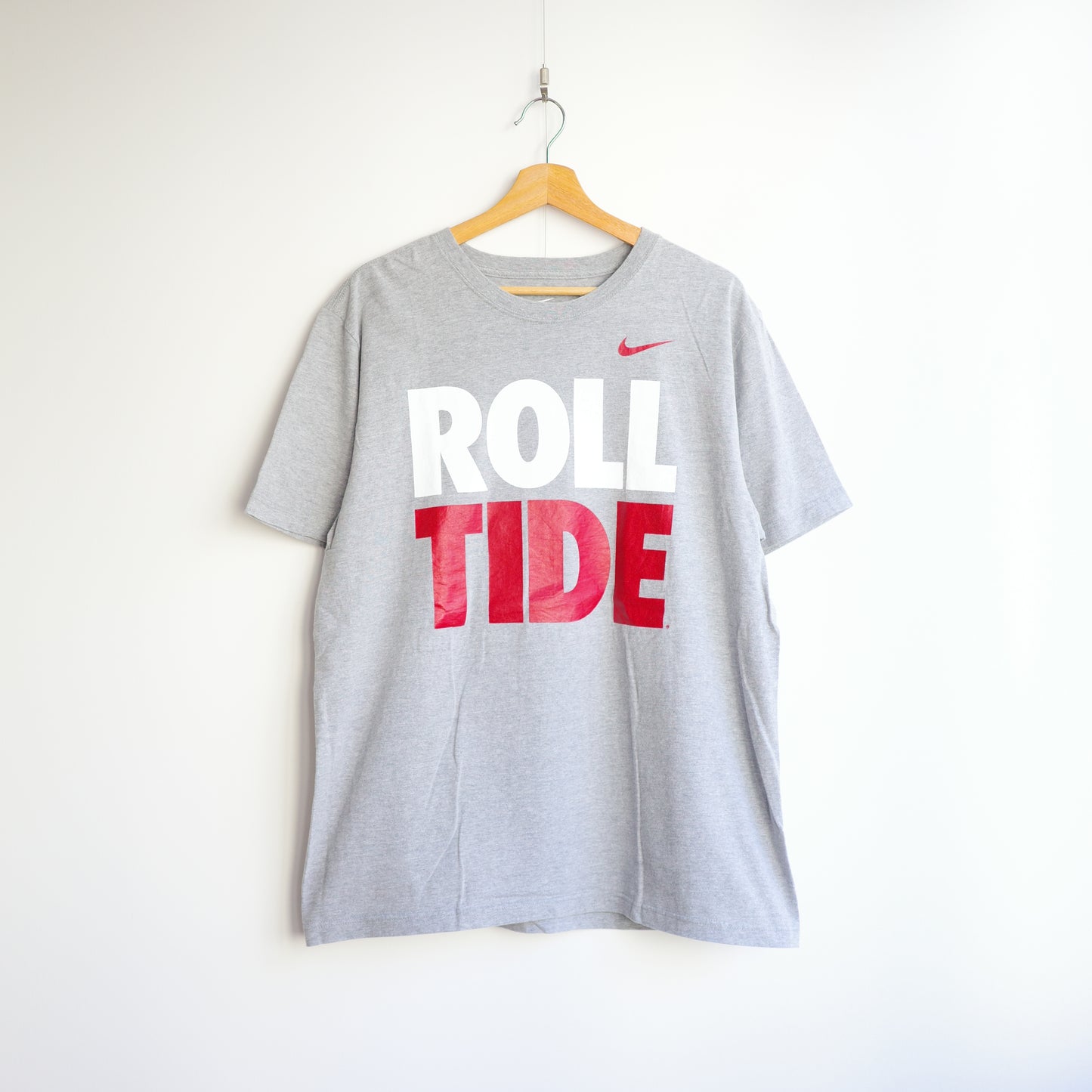 【used】  NIKE ナイキ  "ROLL TIDE"  University of Alabama  tee