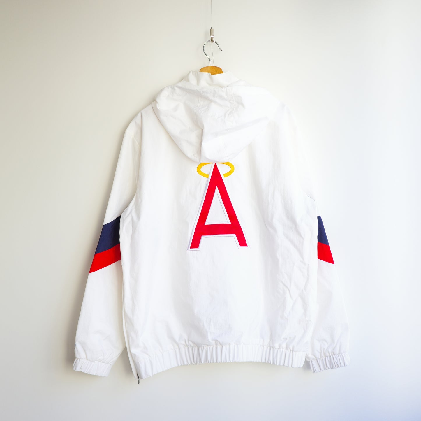 【used】  STARTER ANAHEIM ANGELS Anorak P/O Jacket