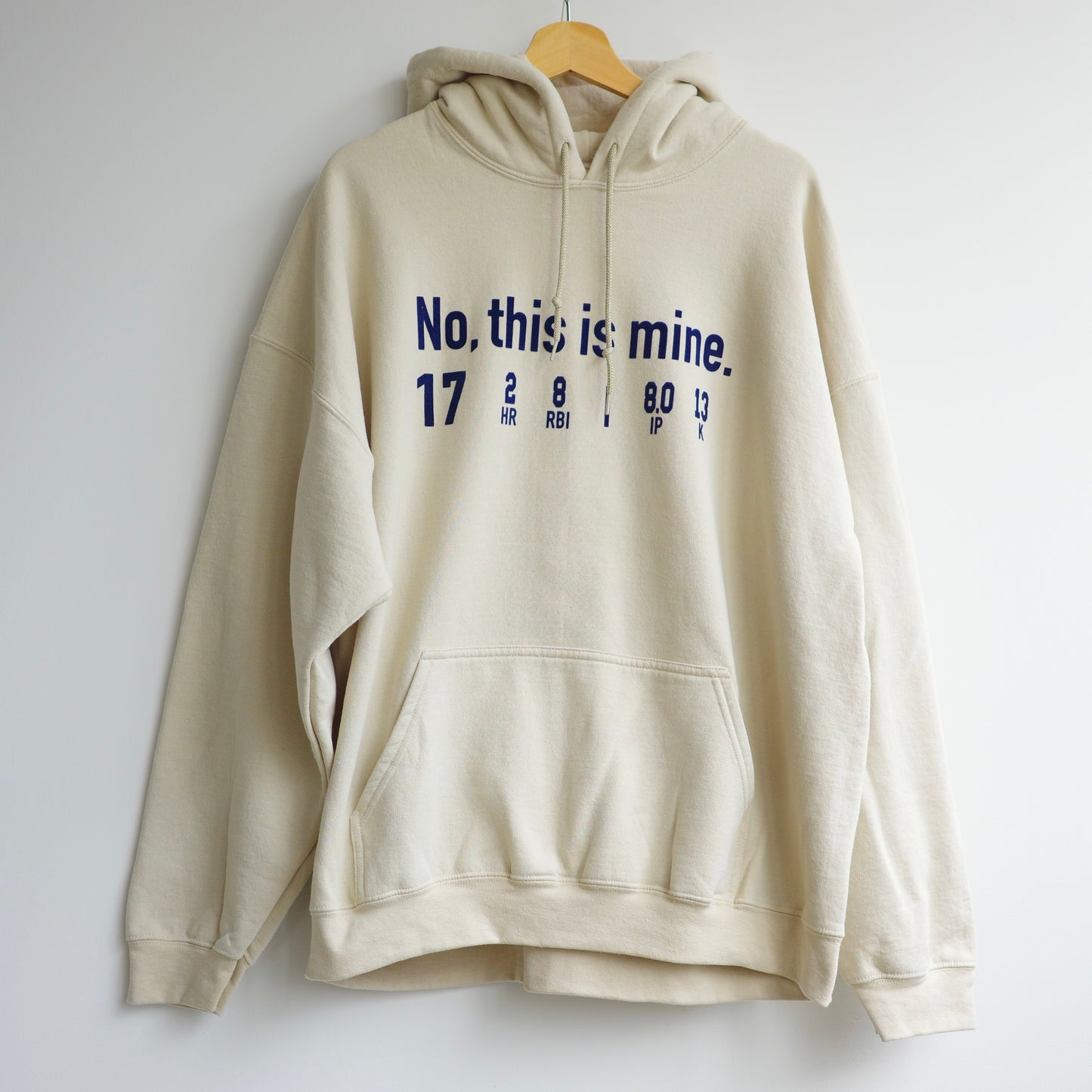 JHANKSON ジャンクソン " No, this is mine. " hoody sweat  裏起毛 フーディー スウェット