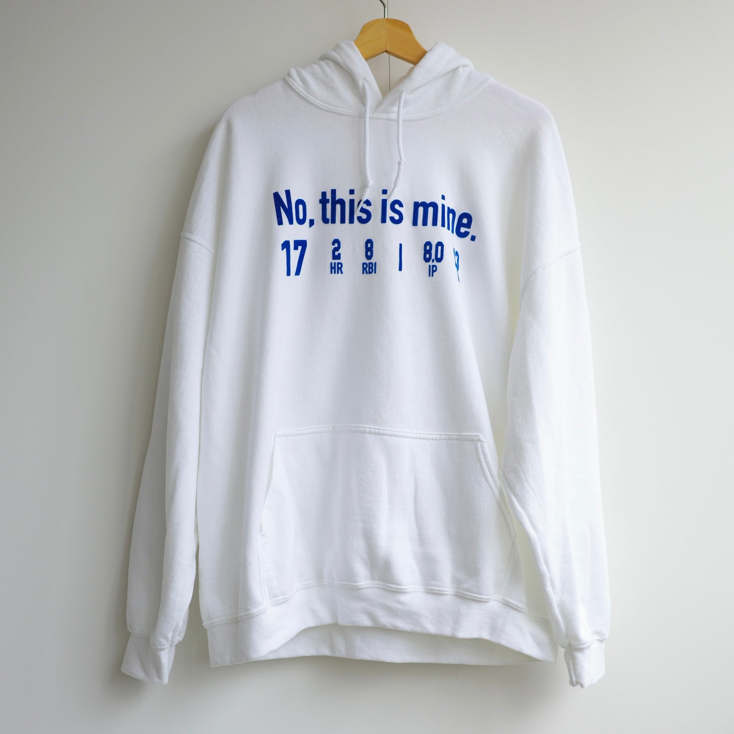 JHANKSON ジャンクソン " No, this is mine. " hoody sweat  裏起毛 フーディー スウェット