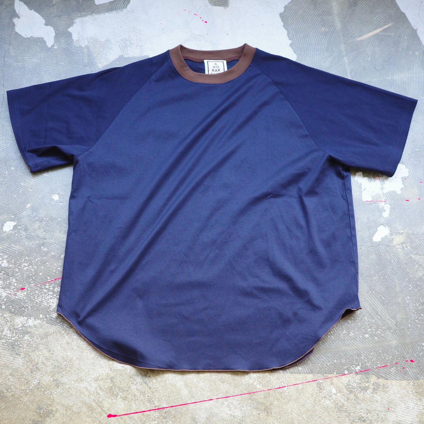 "ANORAKCLUB" アノラッククラブ　 raglan tee 半袖 ラグラン