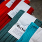 decka デカ  RIB SOCKS リブソックス カラーソックス　日本製　made in japan