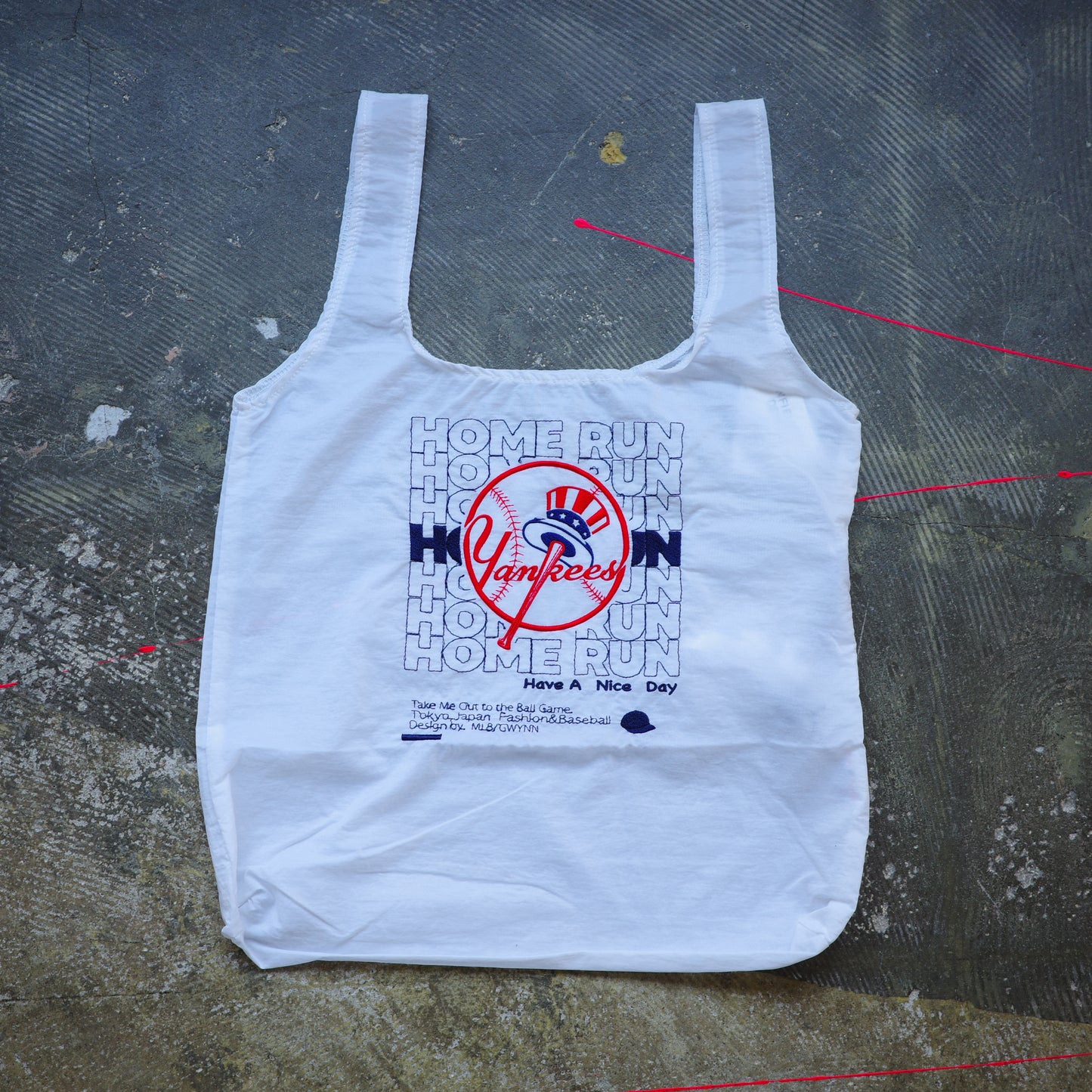 INFIELDER DESIGN インフィルダーデザイン MLB HOMERUN eco bag エコバッグ