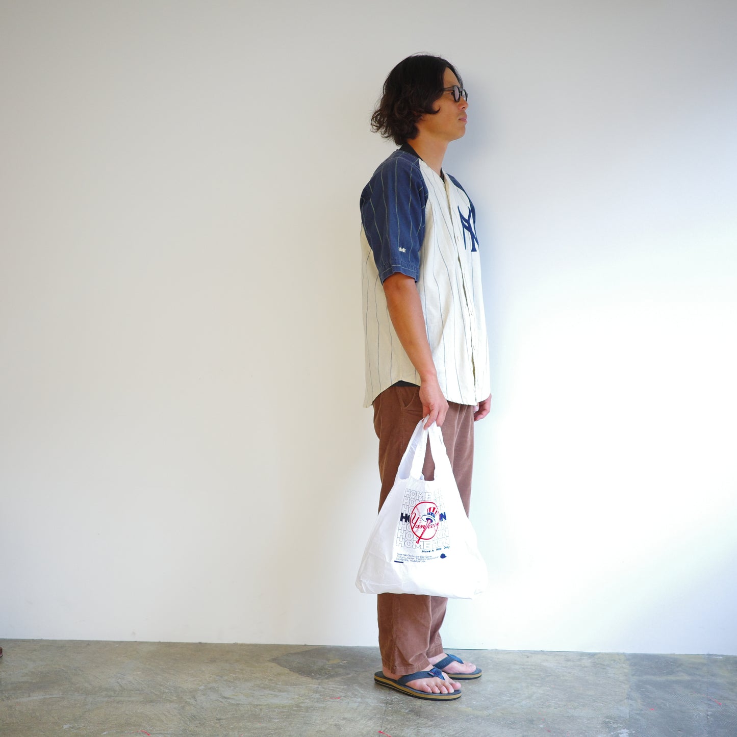 INFIELDER DESIGN インフィルダーデザイン MLB HOMERUN eco bag エコバッグ