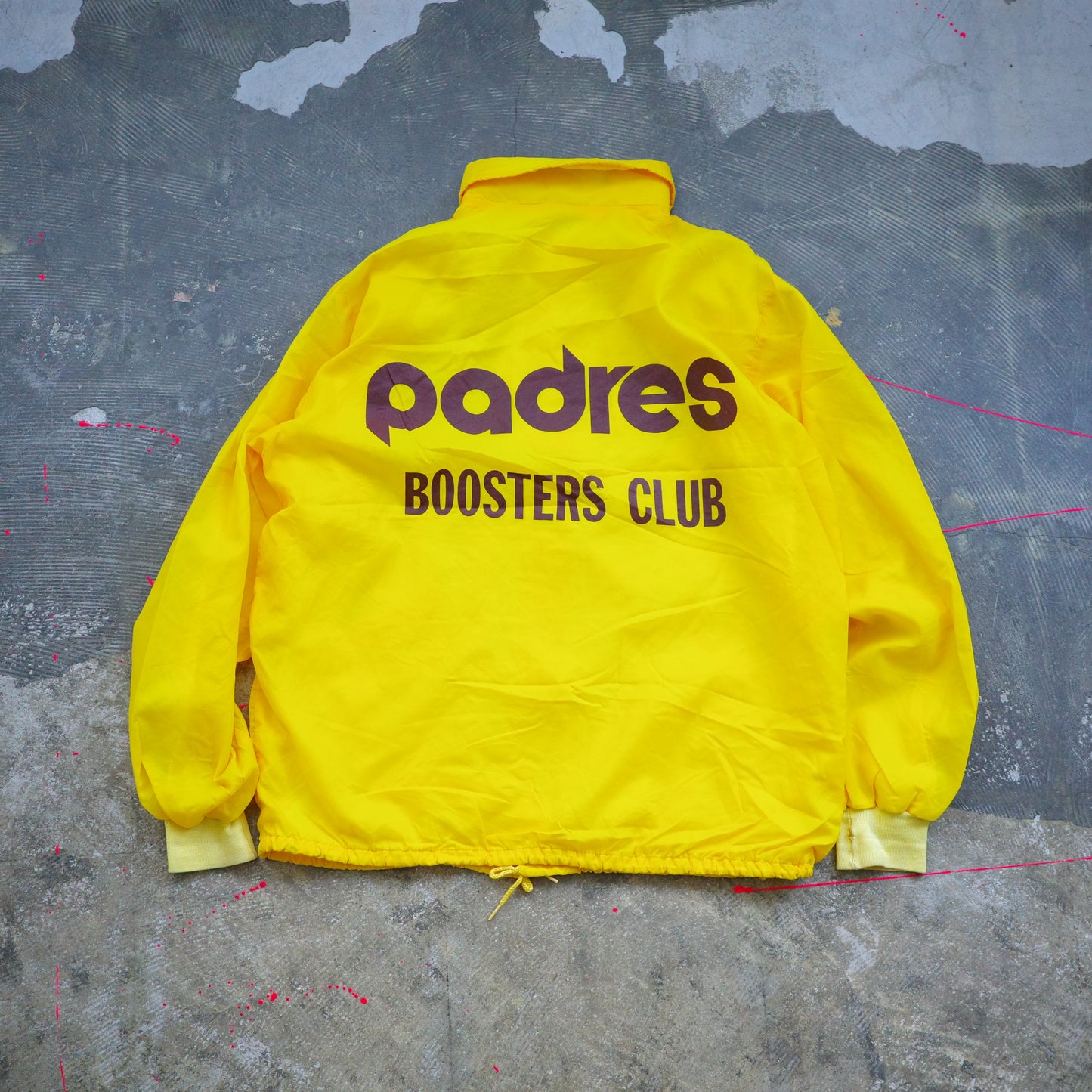 【used】PADRES パドレス コーチジャケット ナイロンジャケット SANDIEGO PADRES