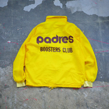 【used】PADRES パドレス コーチジャケット ナイロンジャケット SANDIEGO PADRES