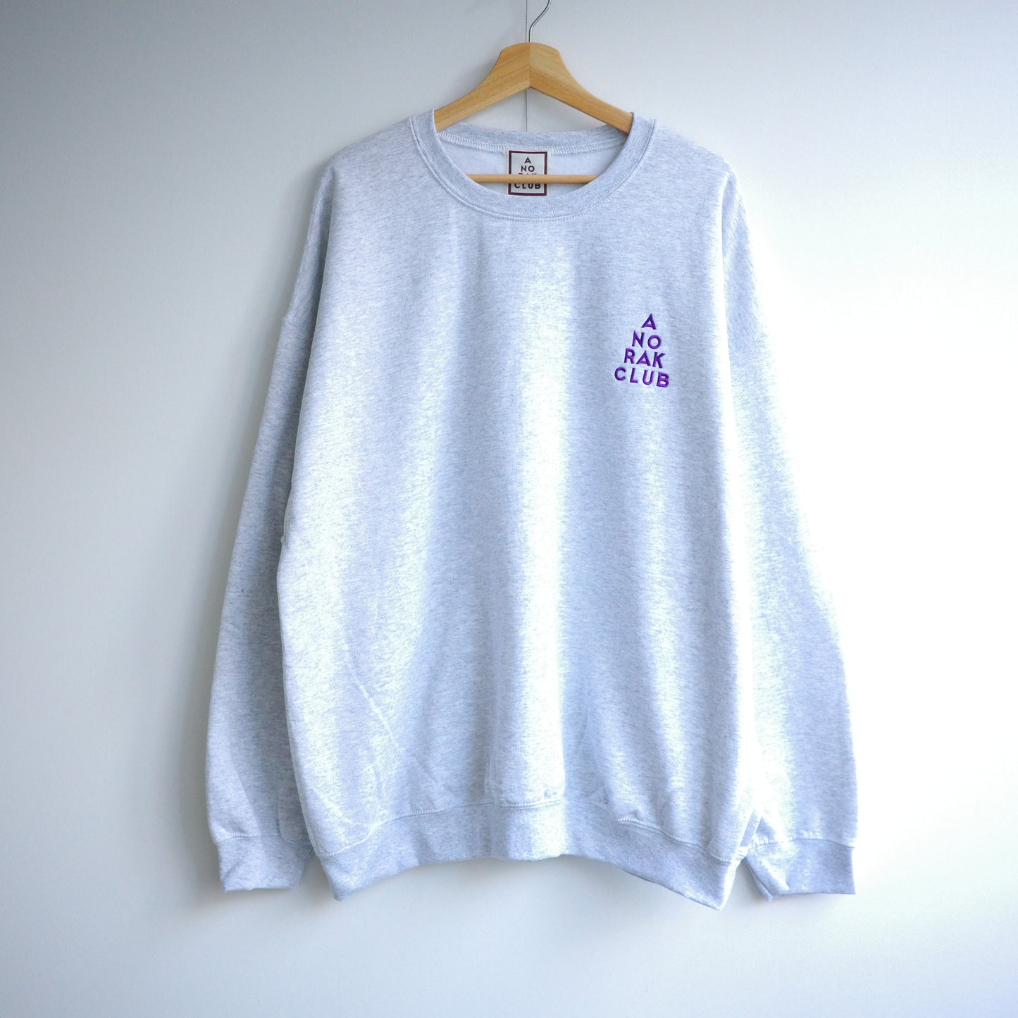 ANORAKCLUB アノラッククラブ  裏起毛 sweat クルーネック スウェット