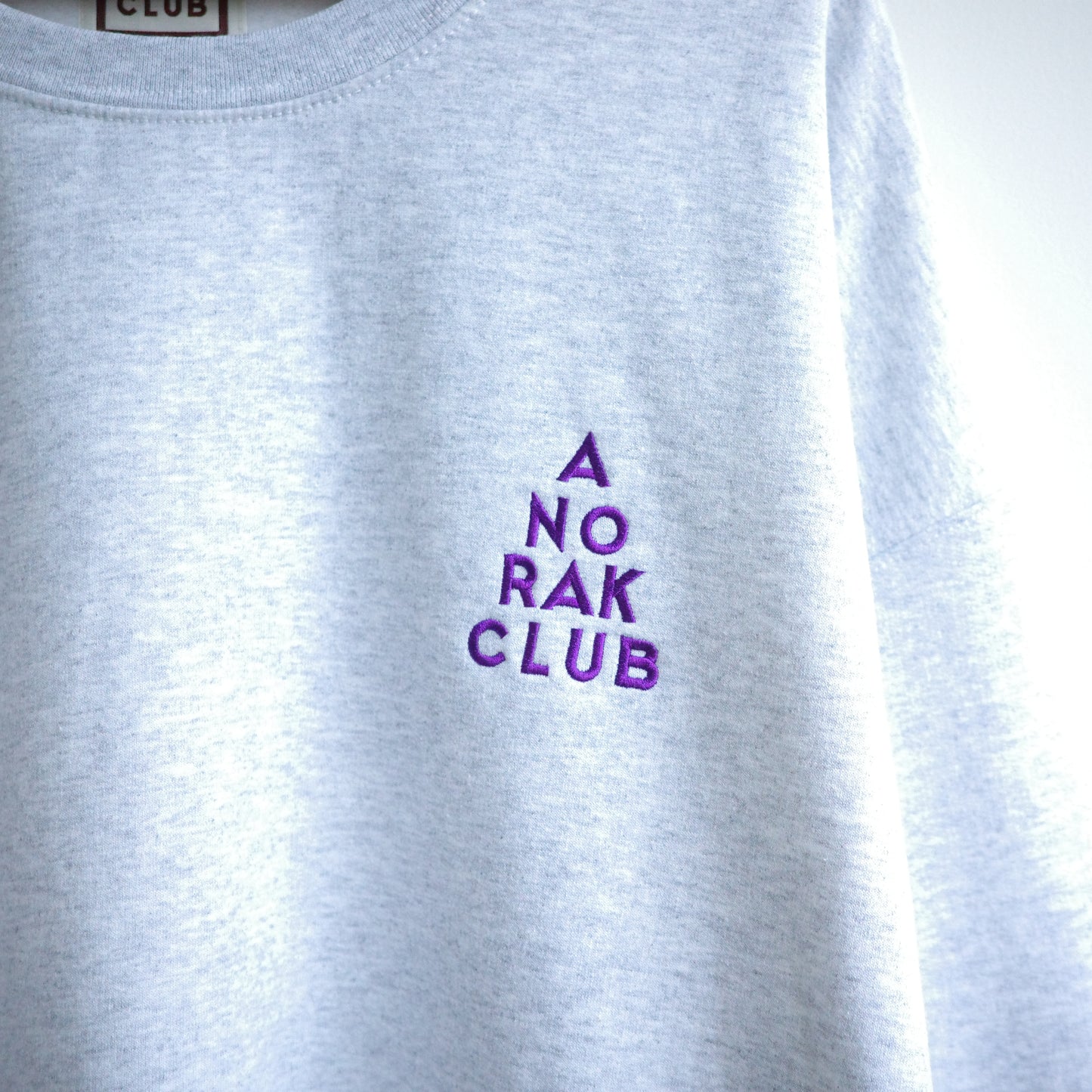 ANORAKCLUB アノラッククラブ  裏起毛 sweat クルーネック スウェット