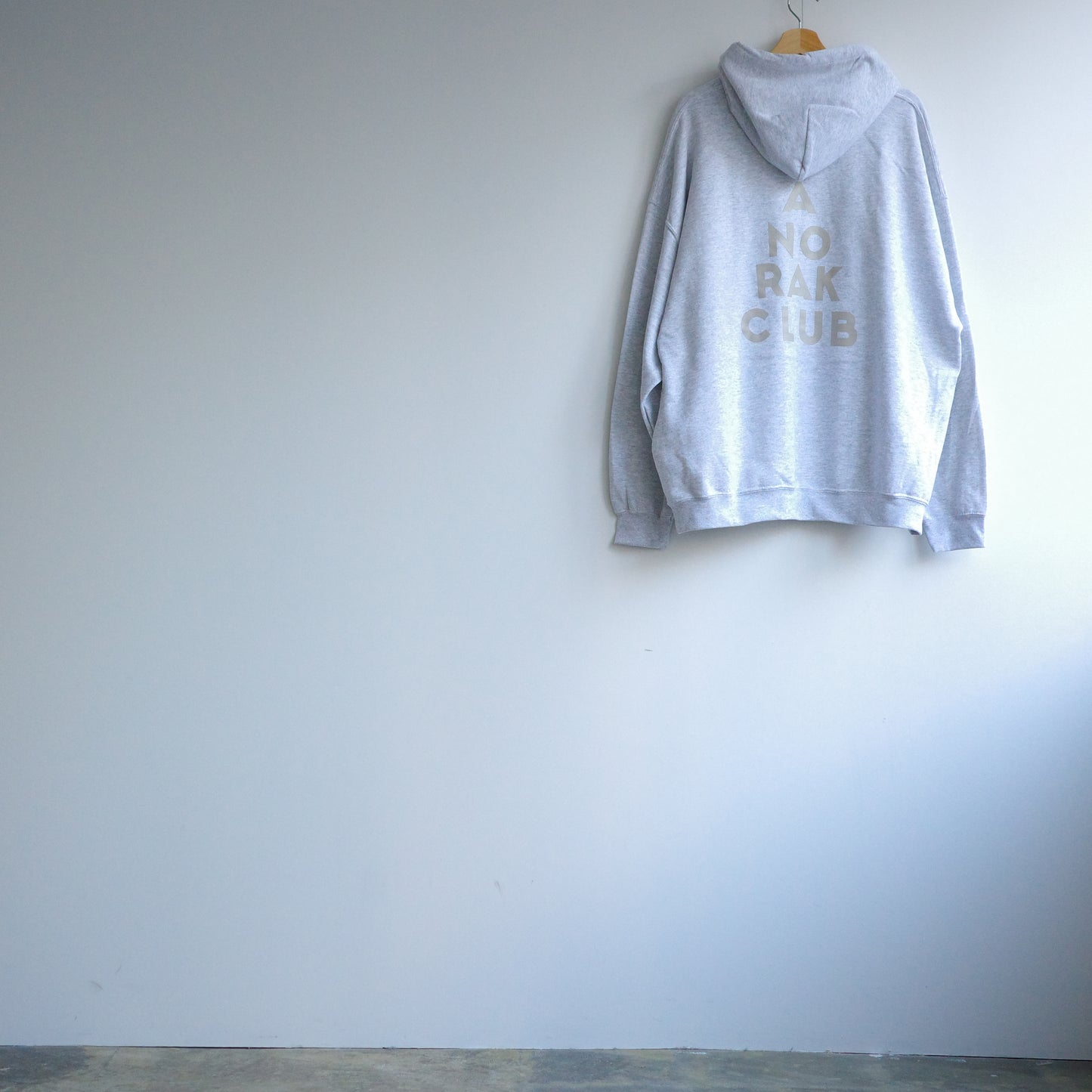 ANORAKCLUB アノラッククラブ  裏起毛 hoody sweat フードパーカー フーディスウェット