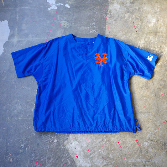 【used】STARTER スターター NewYork Mets メッツ バッティング PO ジャケット