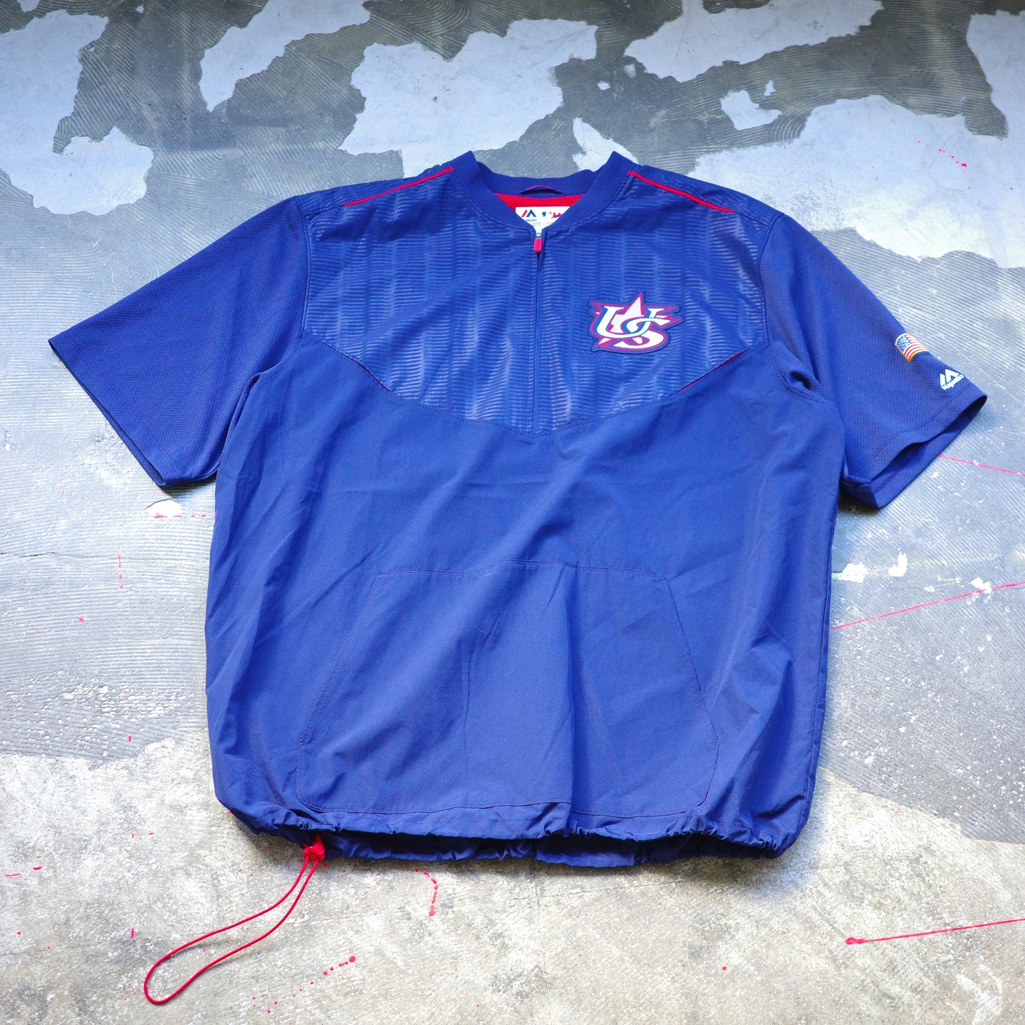 【used】 MAJESTIC マジェスティック "USA national baseball team" P/O Jacket