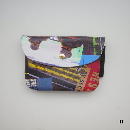 本革 / レザーコインケース "California baseball" プリントレザーマルチケース  本革 日本製 STARLETS スターレッツ