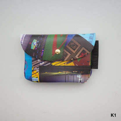 本革 / レザーコインケース "California baseball" プリントレザーマルチケース  本革 日本製 STARLETS スターレッツ