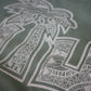 ULUNOA ウルノア " ulu baseball " × ANORAKCLUB cotton tee ulubaseball アノラッククラブ