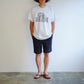 ULUNOA ウルノア " ulu baseball " × ANORAKCLUB cotton tee ulubaseball アノラッククラブ