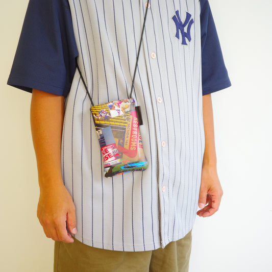 【FLiP限定別注】STARLETS / スターレッツ "California baseball" レザー スマホショルダー サコッシュ  本革　日本製
