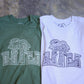 ULUNOA ウルノア " ulu baseball " × ANORAKCLUB cotton tee ulubaseball アノラッククラブ