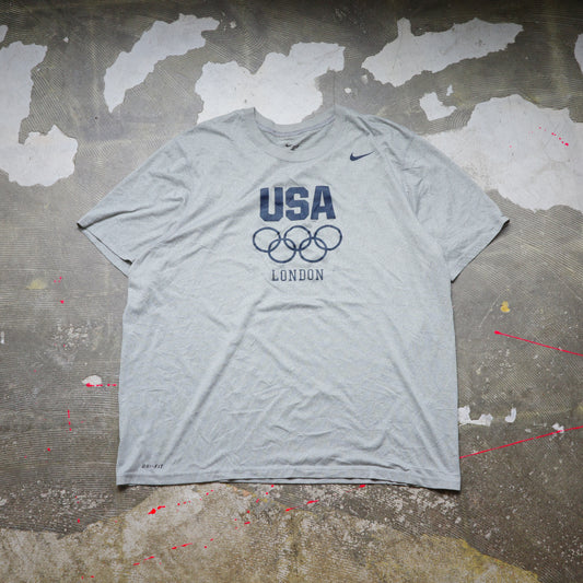 【used】USA LONDON olympic DRY tee 野球 baseball NIKE ナイキ DRY-FIT