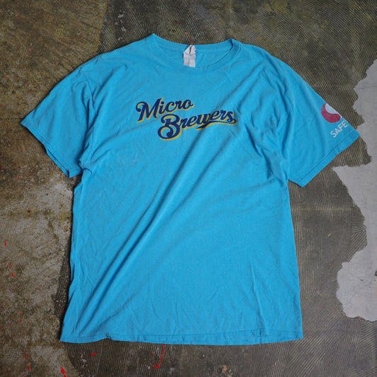 【used】Micro Brewers "17" tee 野球 baseball ブリューワーズ  FRUITS OF THE ROOM
