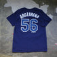 【used】Majestic マジェスティック AROZARENA "56" tee 野球 baseball