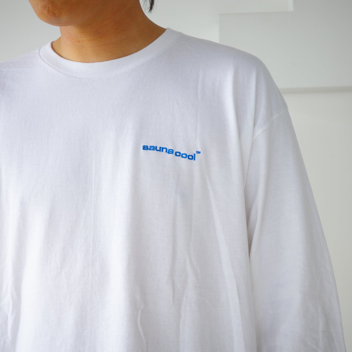 teen runnings "NOW" × ANORAKCLUB Long sleeve tee   saunacool サウナクール アノラッククラブ ロンT