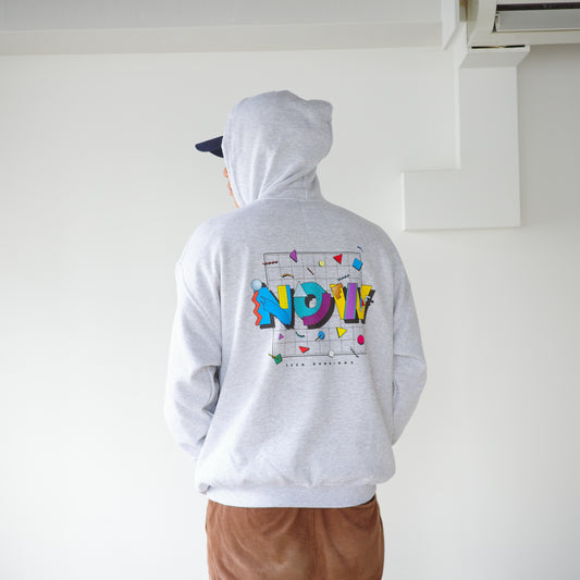 teen runnings "NOW" × ANORAKCLUB 裏起毛 hoodie sweat  長袖 saunacool サウナクール アノラッククラブ
