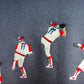 TAMANIWA "USA BASEBALL" sweatshirt with brushed lining
