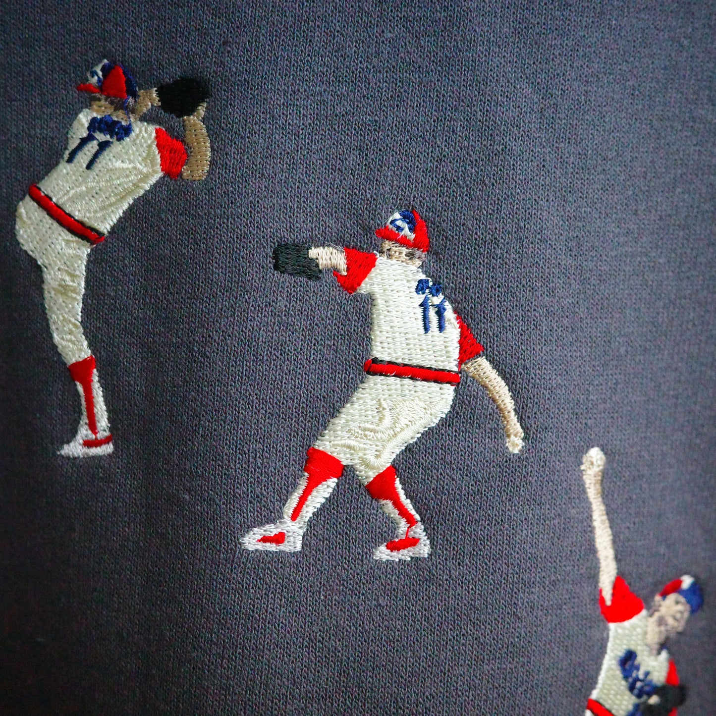 TAMANIWA "USA BASEBALL" sweatshirt with brushed lining
