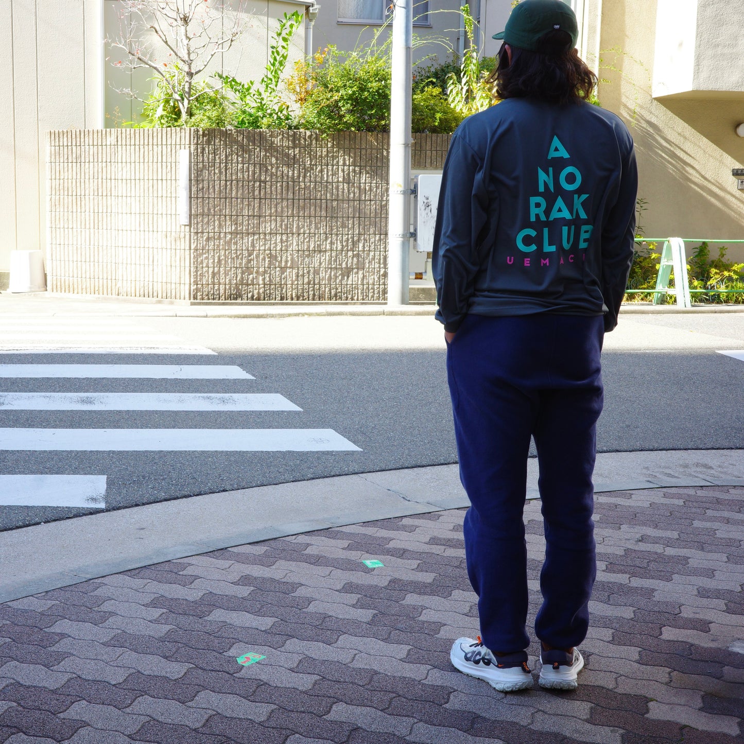 ANORAK CLUB × UEMACHI APPAREL "THE LOCAL" tee アノラッククラブ 長袖 dry Tshirts