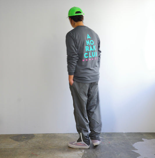 ANORAK CLUB × UEMACHI APPAREL "THE LOCAL" tee アノラッククラブ 長袖 dry Tshirts