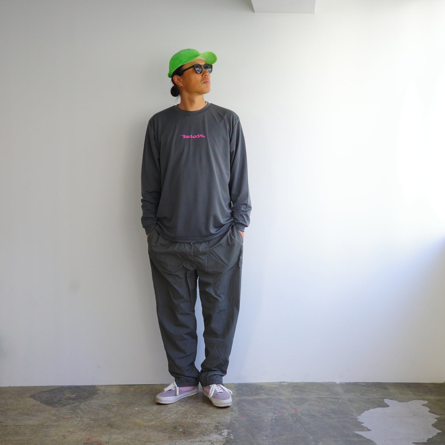 ANORAK CLUB × UEMACHI APPAREL "THE LOCAL" tee アノラッククラブ 長袖 dry Tshirts