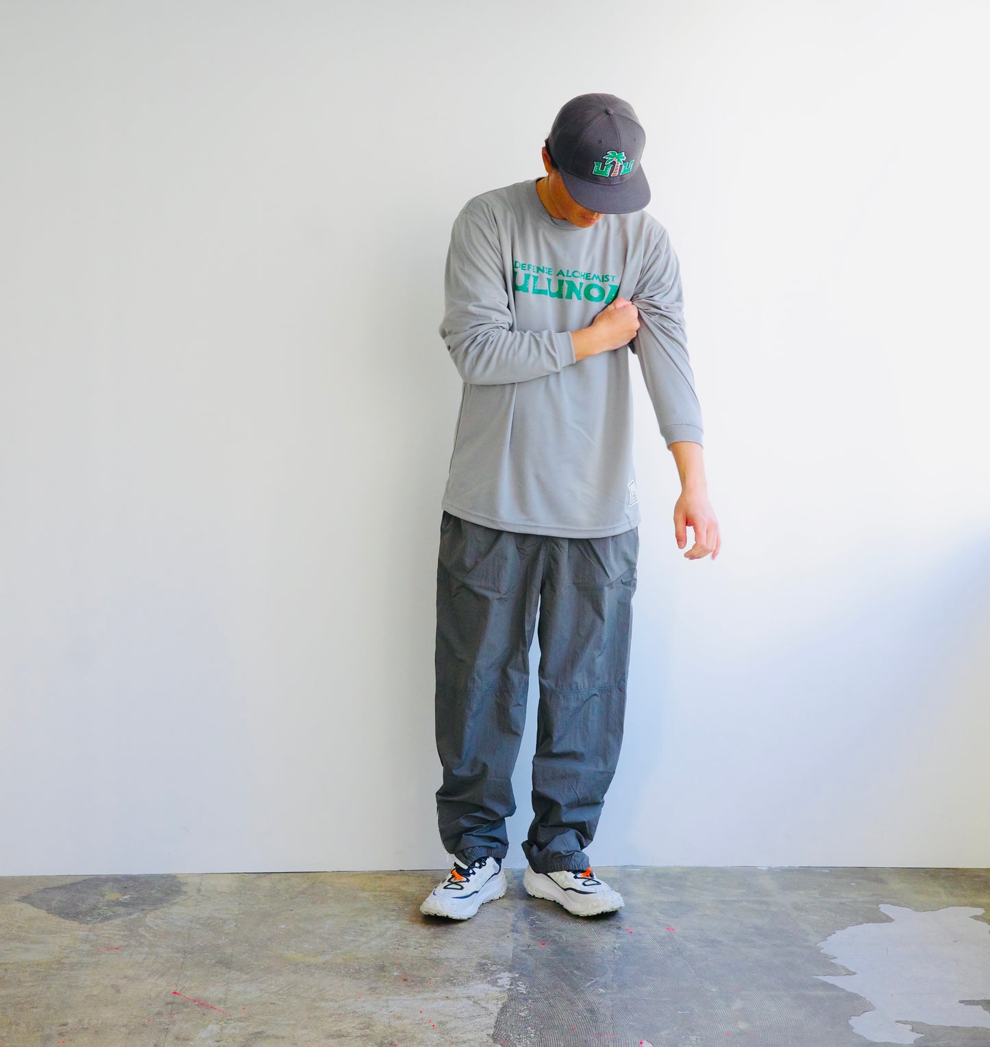 ULUNOA "ulu baseball" × JHANKSON dry tee JHANKSON