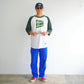Night game  ナイトゲーム 3/4 Sleeve Raglan tee T-shirt